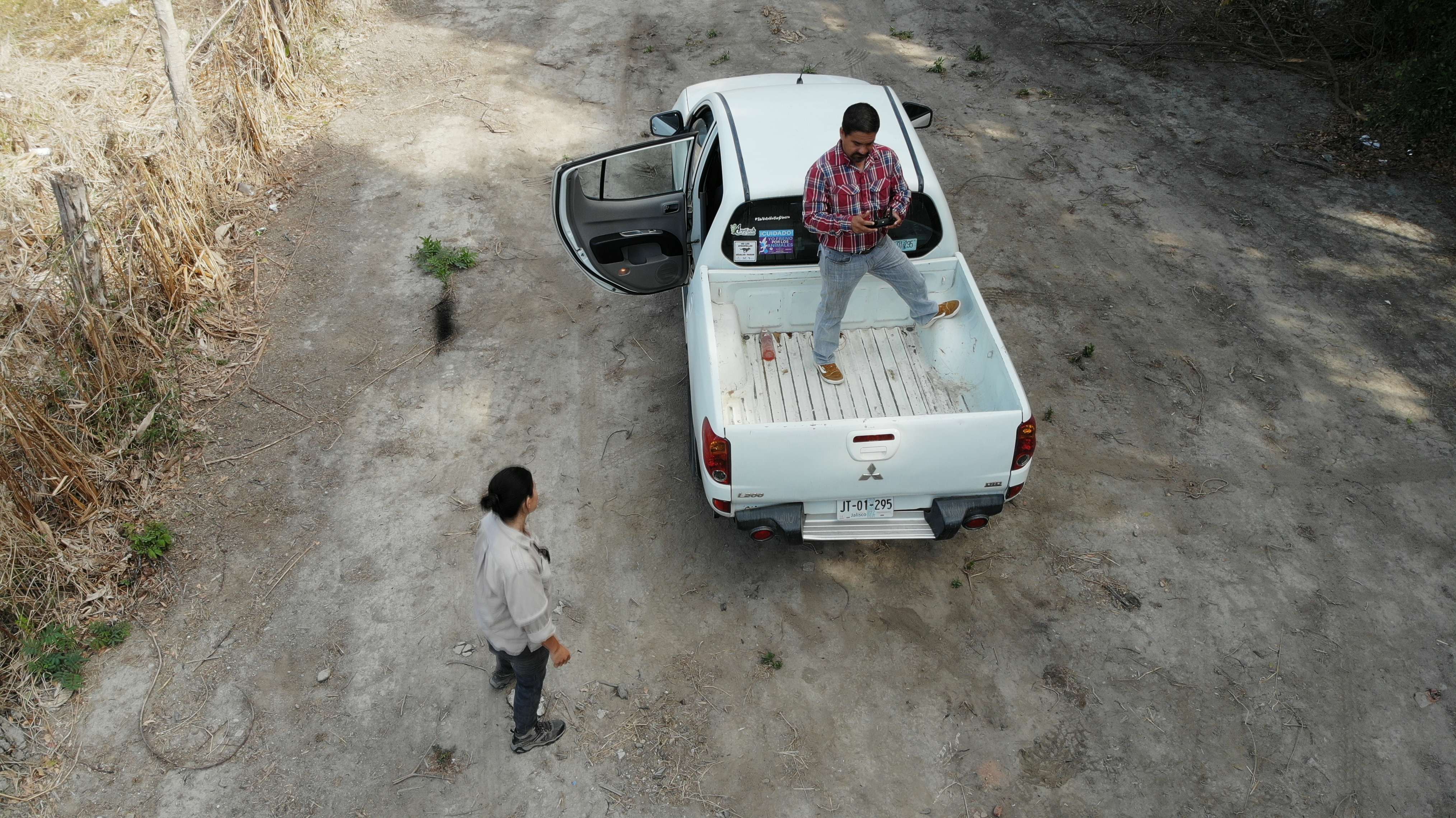 created by dji camera