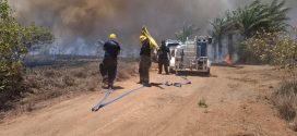 Incendio en el relleno sanitario está bajo control; sofocan al 100% zona de neumáticos