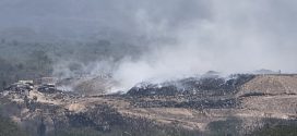 Continúan Labores de Enfriamiento en Incendio del Vertedero El Gavilán de Puerto Vallarta