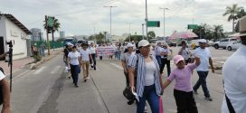 Maestros se manifiestan en PV; exigen abrogación de la Ley del ISSSTE 2007