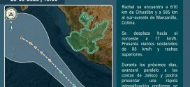 ‘Rachel’ traerá lluvias intensas y alto oleaje a las costas de Jalisco Agencia Jafrico