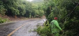 SICT, prevé Afectaciones en Carreteras Federales de Jalisco, como la 200 Melaque-PV, por Huracán Trudy